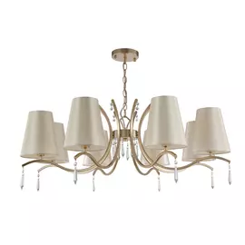 Подвесная люстра Crystal Lux Renata RENATA SP8 GOLD