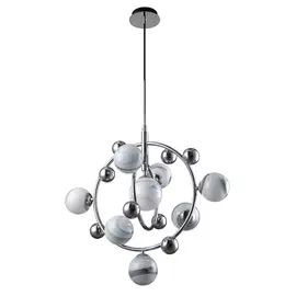 Подвесная люстра Crystal Lux Salvadore SALVADORE SP8V CHROME