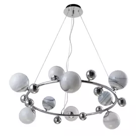 Подвесная люстра Crystal Lux Salvadore SALVADORE SP9H CHROME