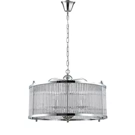 Подвесная люстра Crystal Lux Tadeo TADEO SP6 D600 CHROME/TRANSPARENTE