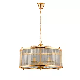 Подвесная люстра Crystal Lux Tadeo TADEO SP6 D600 GOLD/TRANSPARENTE