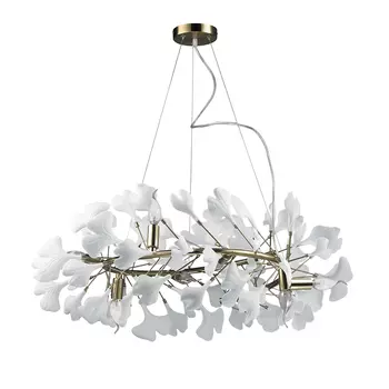 Подвесная люстра Delight Collection 10881 10881P/R800 gold/white