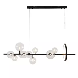 Подвесная люстра Delight Collection Art Deco Bubble KG1233P-10 black/c