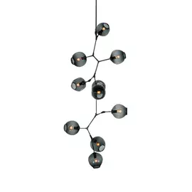 Подвесная люстра Delight Collection Bubble KG0579P-10 smoky