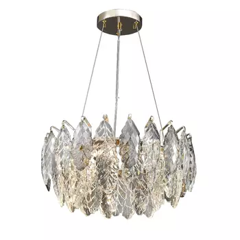 Подвесная люстра Delight Collection D8011P D8011P/R-600 gold/smoky