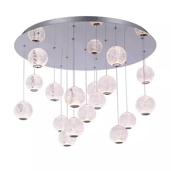 Подвесная люстра Delight Collection Elliot Diamante MD20001012-17A chr