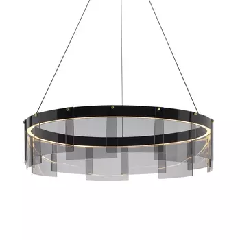 Подвесная люстра Delight Collection Stratos D8825P/M black/smoky