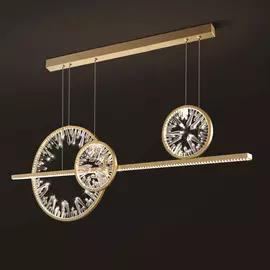 Подвесная люстра Delight Collection Bartlett XD-120B gold