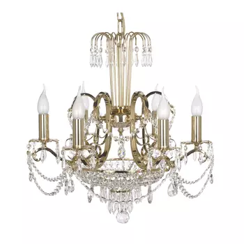 Подвесная люстра Dio D&apos;Arte Alessandria Gold Alessandria E 1.1.6.