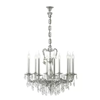 Подвесная люстра Dio D'Arte Aosta Silver black Aosta E 1.1.10.200