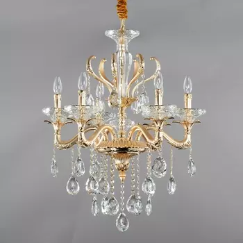 Подвесная люстра Elvan LU-12077/6-Gl