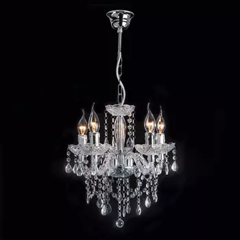 Подвесная люстра Eurosvet 10200/5 хром