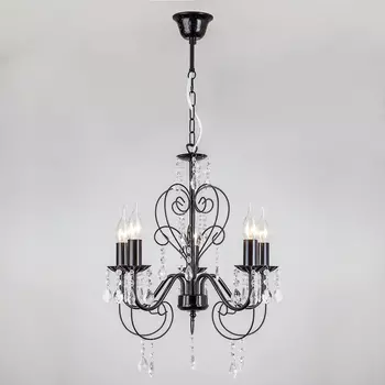 Подвесная люстра Eurosvet 10203/5 черный