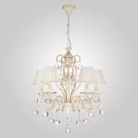 Подвесная люстра Eurosvet Ivin 12075/5 белый Strotskis