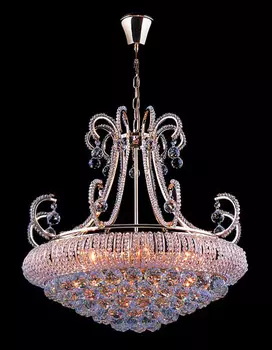 Подвесная люстра Eurosvet 2048 2048/9 золото Strotski