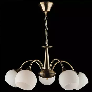 Подвесная люстра Eurosvet 22061 22061/5 античная бронза