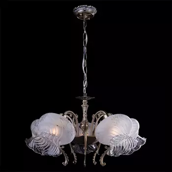 Подвесная люстра Eurosvet 22740 22740/5 античная бронза