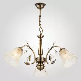 Подвесная люстра Eurosvet Orlando 30009/3 античная бронза