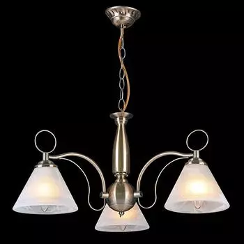 Подвесная люстра Eurosvet 30043 30043/3 античная бронза