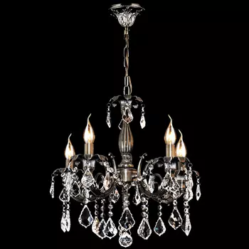 Подвесная люстра Eurosvet 3215 3215/5 античная бронза Strotski