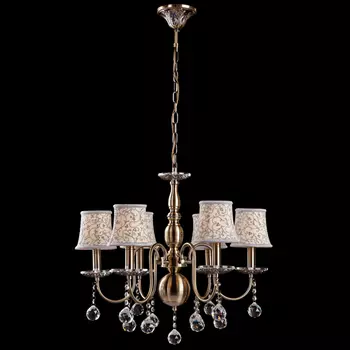 Подвесная люстра Eurosvet 3294 3294/6 античная бронза Strotski