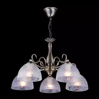 Подвесная люстра Eurosvet 60007 60007/5 античная бронза