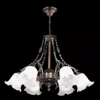 Подвесная люстра Eurosvet 60008 60008/6 античная бронза