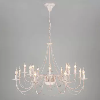 Подвесная люстра Eurosvet 60015 60015/16 белый с золотом