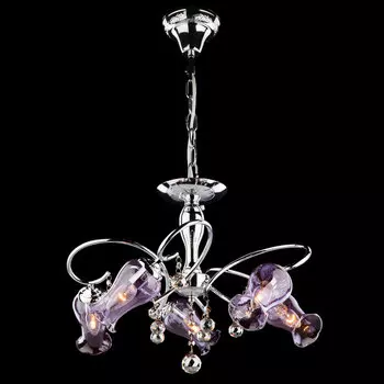 Подвесная люстра Eurosvet 60016 60016/5 хром