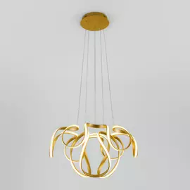 Подвесная люстра Eurosvet Alstroemeria 90138/2 золото 96W