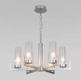 Подвесная люстра Eurosvet Arganie 60133/6 серебро