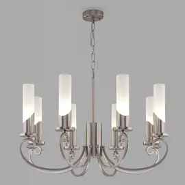 Подвесная люстра Eurosvet Banci 60117/8 никель