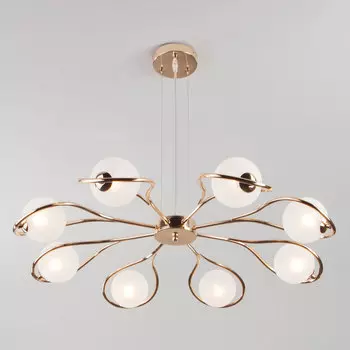 Подвесная люстра Eurosvet Camomile 70089/8 золото