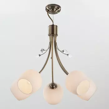 Подвесная люстра Eurosvet Carol 30123/5 античная бронза