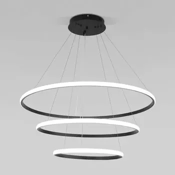 Подвесная люстра Eurosvet Collars 90264/3 черный