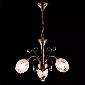 Подвесная люстра Eurosvet Даниэла 70034/3 золото