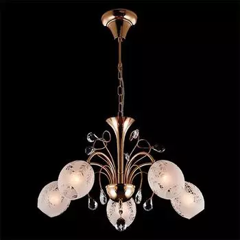 Подвесная люстра Eurosvet Даниэла 70034/5 золото