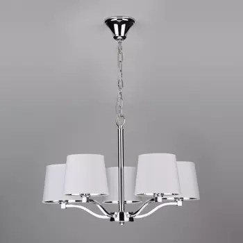 Подвесная люстра Eurosvet Felicia 70073/5 хром