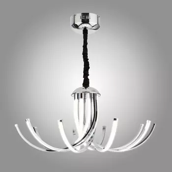 Подвесная люстра Eurosvet Irving 90047/10 хром