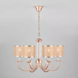 Подвесная люстра Eurosvet Licata 60099/6 перламутровое золото