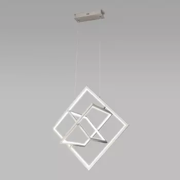 Подвесная люстра Eurosvet Maya 90224/3 матовое серебро