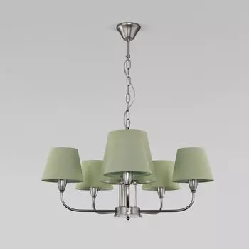 Подвесная люстра Eurosvet Milos 60153/8 никель