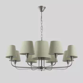 Подвесная люстра Eurosvet Milos 60153 никель