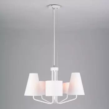 Подвесная люстра Eurosvet Ornato 70074/5 белый