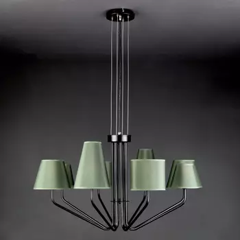 Подвесная люстра Eurosvet Ornato 70074/8 черный