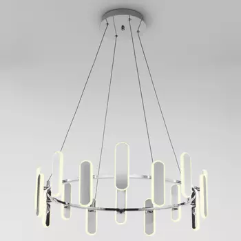 Подвесная люстра Eurosvet Riddle 90206/16 хром 90W