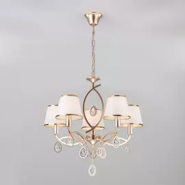 Подвесная люстра Eurosvet Salita 60091/5 перламутровое золото