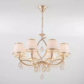 Подвесная люстра Eurosvet Salita 60091/8 перламутровое золото