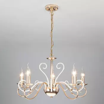 Подвесная люстра Eurosvet Silva 60090/5 золото