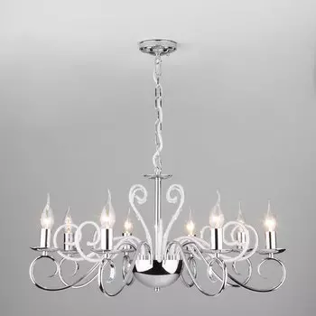 Подвесная люстра Eurosvet Silva 60090/8 хром